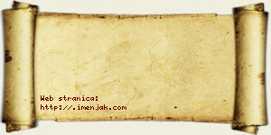 Omilj Stojanović vizit kartica